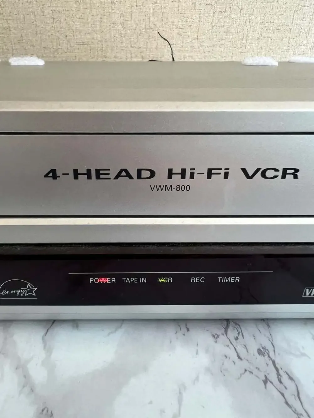 VTG Sanyo VWM-800 4-Head Hi-Fi VHS VCR Player Recorder (No remote)
